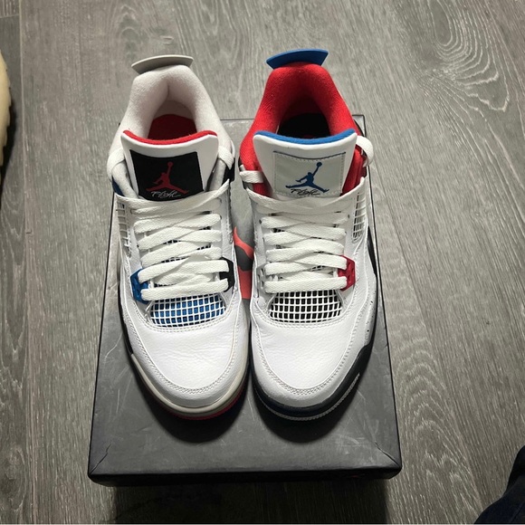 Air jordan 4 size 6 GS / 7.5 WOMENS. - Picture 2 of 4
